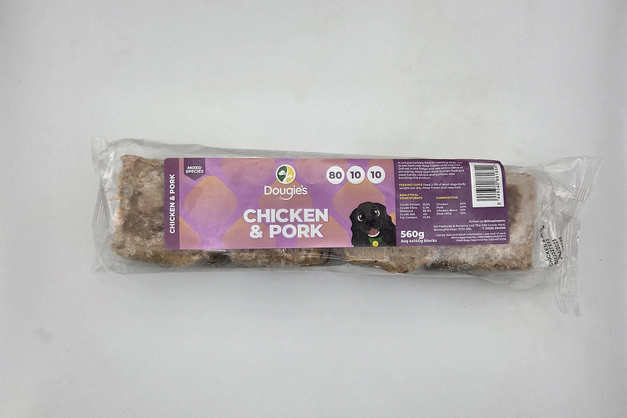 Dougies Chicken + Pork Complete 560G
