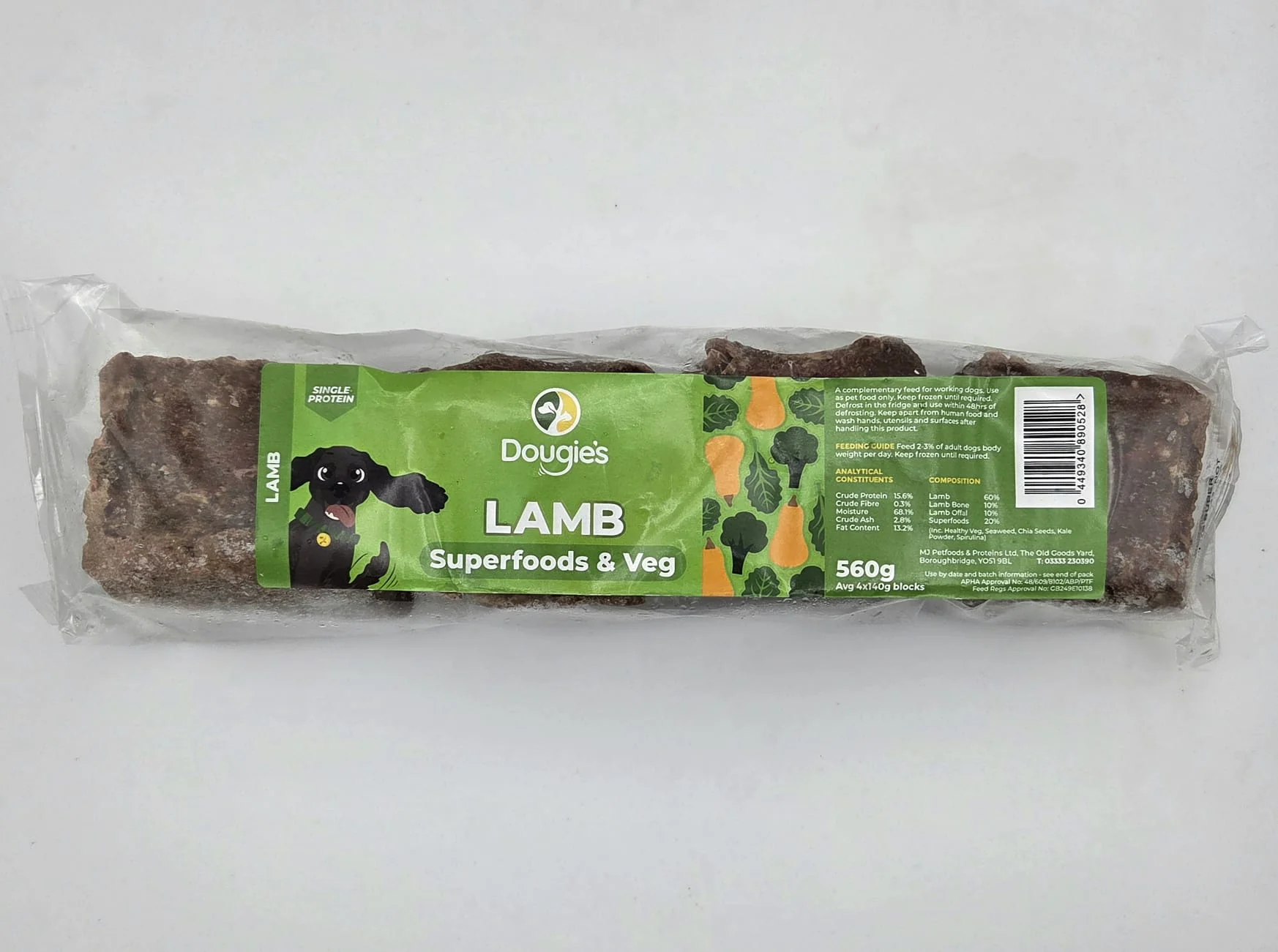 Dougies Lamb Superfood Complete 560G