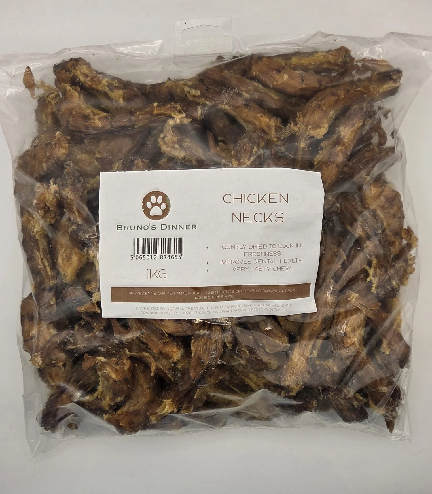 Dried Chicken Necks 1KG