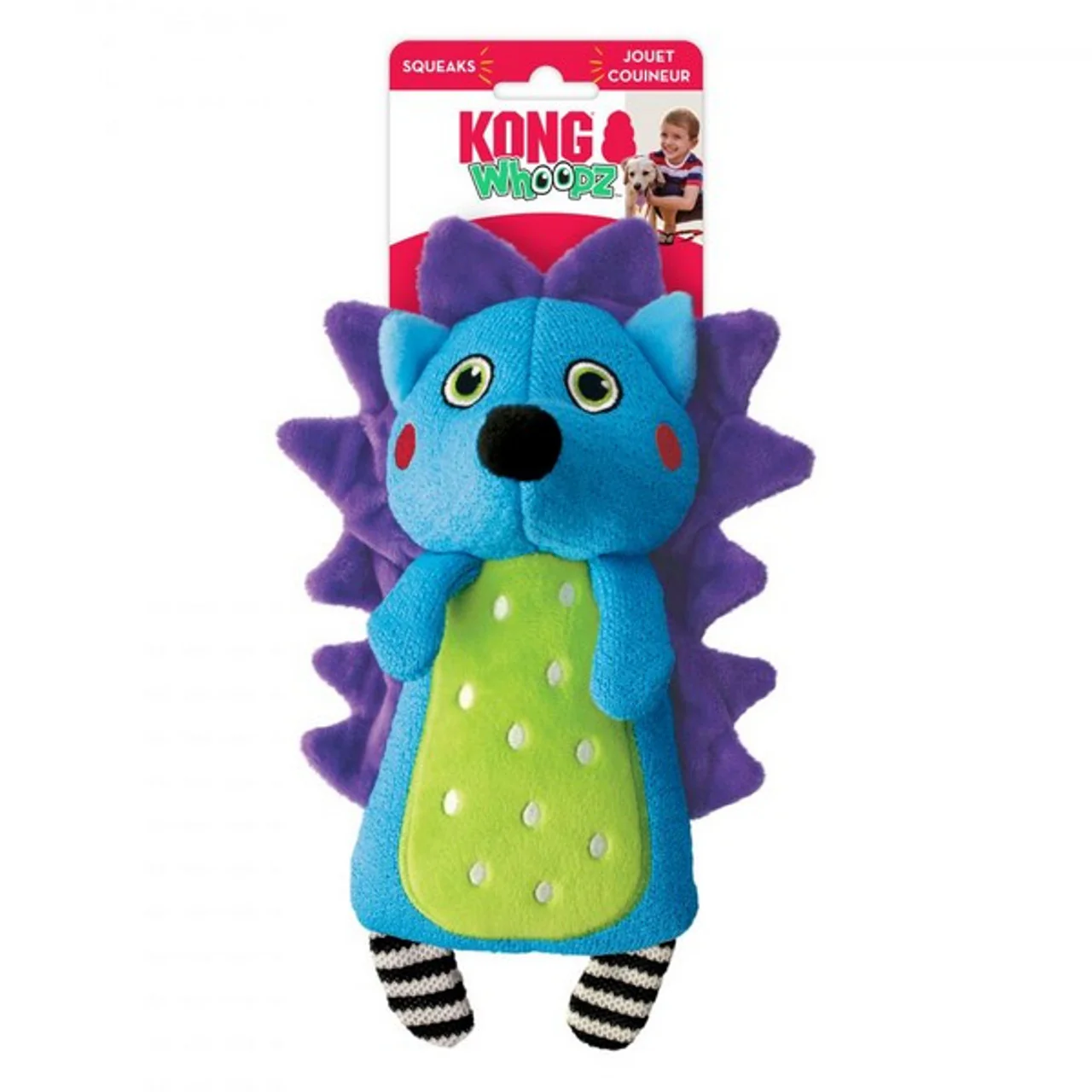 KONG WHOOPZ HEDGEHOG
