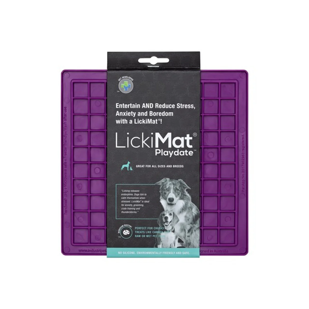 LICKI MAT 20CM PURPLE