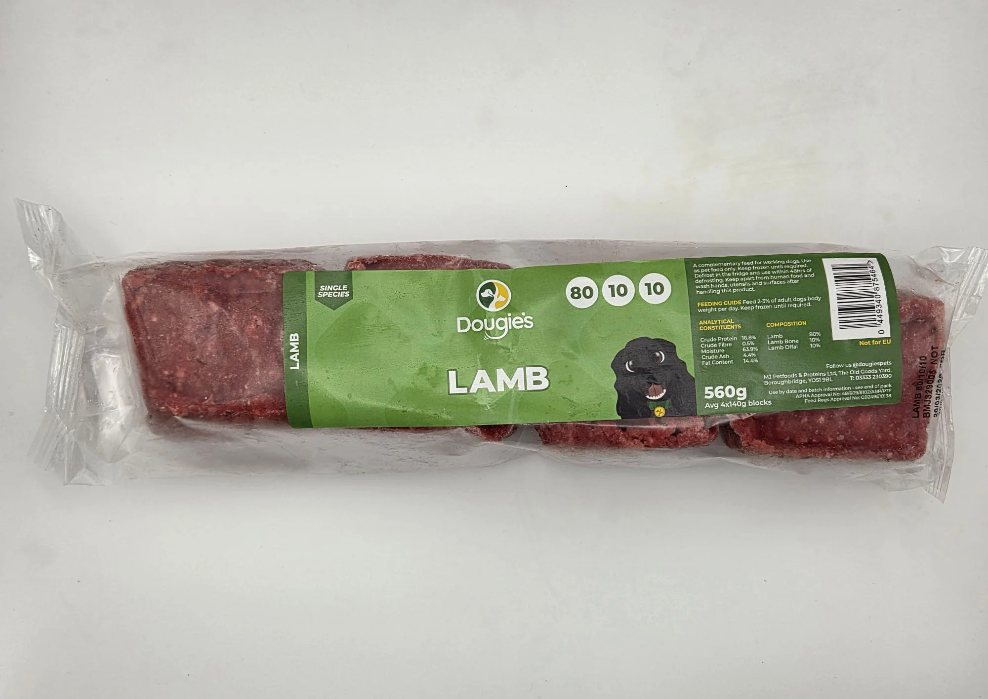 Dougies Lamb Complete 560G