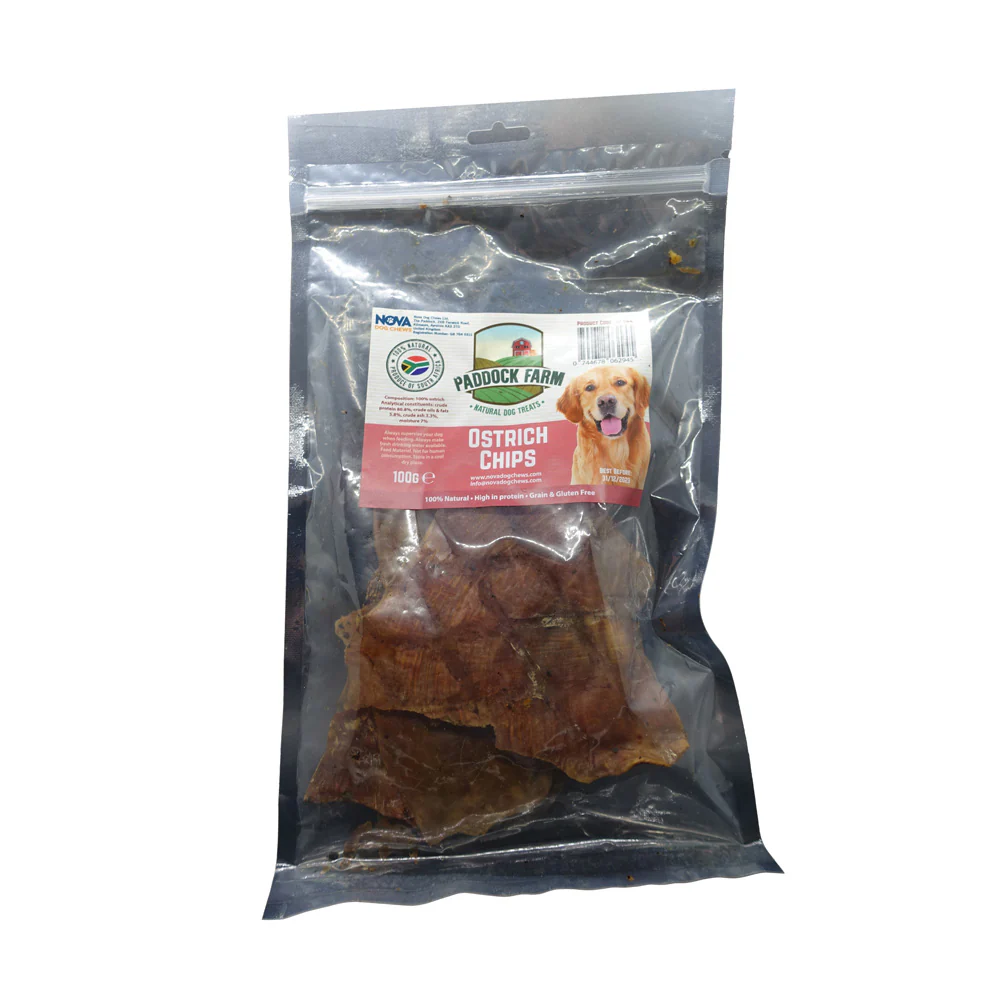 NOVA OSTRICH CHIPS 100G